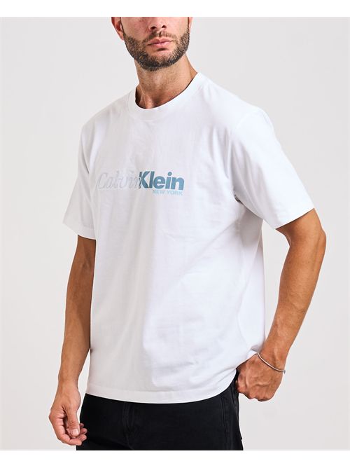 Calvin Klein men's cotton t-shirt CALVIN KLEIN | LV04RD822GYAA